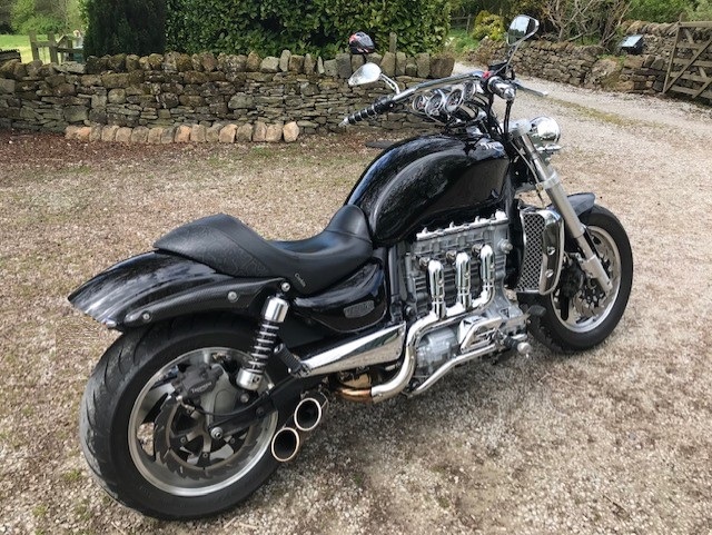 Triumph Rocket 3 daveplattexhausts